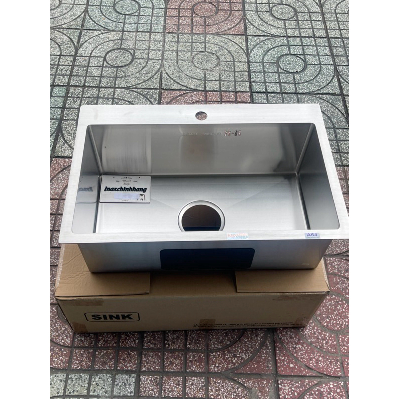 CHẬU RỬA CHÉN 1 HỘC WINLAND A64