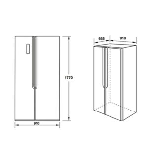 TỦ LẠNH HAFELE HF-SB5321FB (534.14.021) - 19527 kich thuoc tu lanh hafele hf sb5321fb 534 14 021