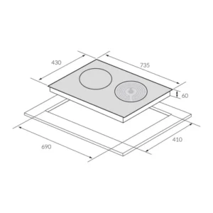 BẾP ĐIỆN TỪ ĐÔI EUROSUN EU-TE259MAX - 20