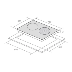 BẾP ĐIỆN TỪ ĐÔI EUROSUN EU-TE226MAX - 28 1