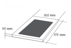 KÍCH THƯỚC BẾP TỪ ĐƠN EUROSUN EU-T197