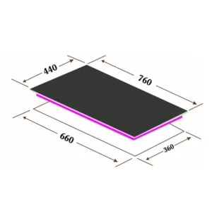 BẾP GA ÂM 2 LÒ EUROSUN EU-GA291D - 37 2