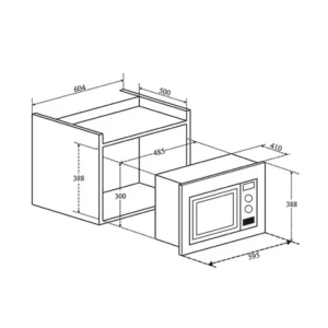 LÒ VI SÓNG KẾT HỢP LÒ NƯỚNG EUROSUN MWO28EUR - 55