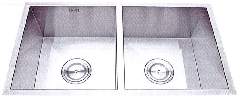 CHẬU RỬA CHÉN WINLAND 2 HỘC INOX 304 C61