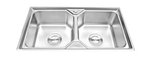 CHẬU RỬA CHÉN INOX 2 HỘC WINLAND C11