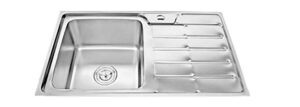 CHẬU RỬA CHÉN INOX 1 HỘC WINLAND B02