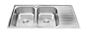 CHẬU RỬA CHÉN INOX 2 HỘC WINLAND D03