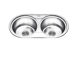 CHẬU RỬA CHÉN INOX 2 HỘC WINLAND C25