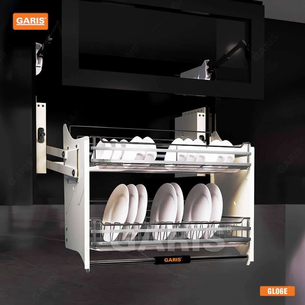 GIÁ BÁT ĐĨA INOX NÂNG HẠ CƠ GARIS ML06.70E