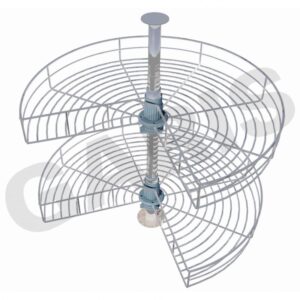 MÂM XOAY GÓC MỞ 3/4 GARIS GS05.80C