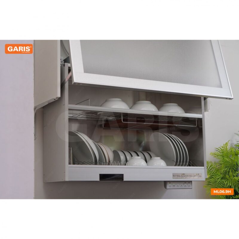 GIÁ BÁT ĐĨA NÂNG HẠ ĐIỆN SẤY KHÔ GARIS ML06.75H