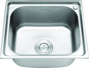 CHẬU RỬA CHÉN INOX 1 HỘC WINLAND A01