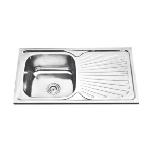 CHẬU RỬA CHÉN INOX 1 HỘC WINLAND B07
