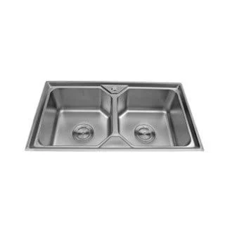 CHẬU RỬA CHÉN INOX 2 HỘC WINLAND C11