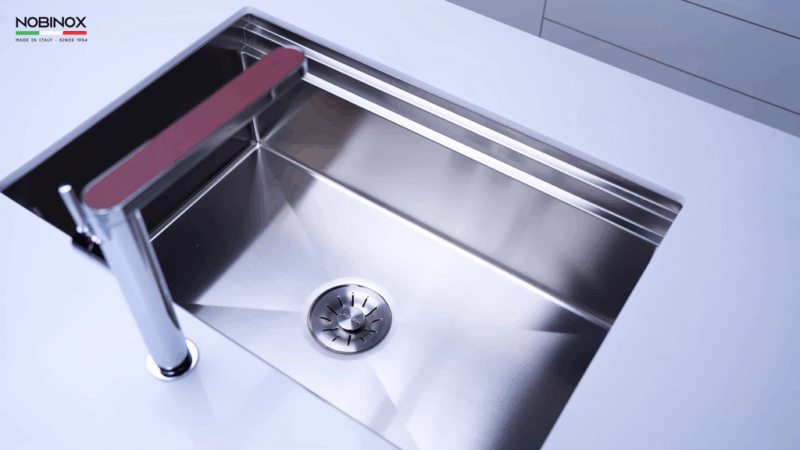 CHẬU RỬA BÁT NOBILI TITANIUM NA875U