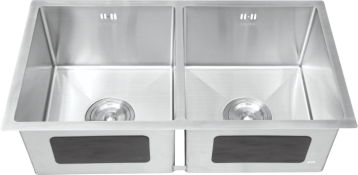 CHẬU RỬA CHÉN WINLAND 2 HỘC INOX 304 C60