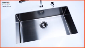 CHẬU RỬA BÁT NOBILI CANOVA NT600B - chau rua bat nobinox canova nt600b goc nghieng