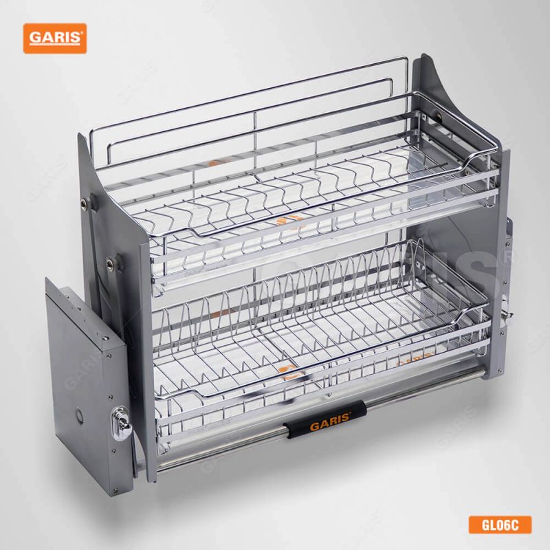 GIÁ BÁT ĐĨA INOX NÂNG HẠ CƠ GARIS ML06.90C