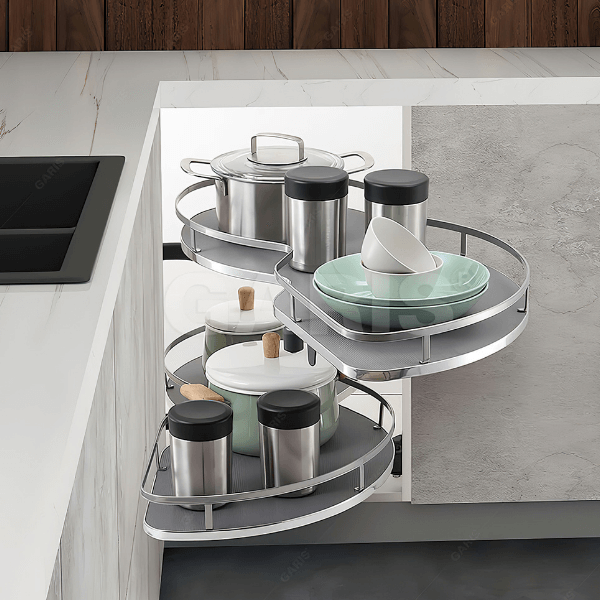HÌNH ẢNH THỰC TẾ CỦA MÂM XOAY THÔNG MINH GARIS GS03N.90L/R