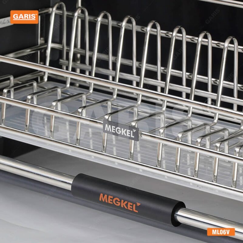 GIÁ BÁT ĐĨA INOX NÂNG HẠ CƠ GARIS ML06.90V