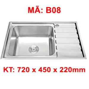 CHẬU RỬA CHÉN INOX 1 HỘC WINLAND B08 - vn 11134201 23030 f3m1zwl23qova3