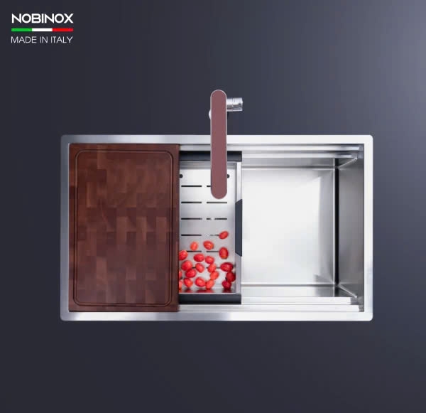 CHẬU RỬA BÁT NOBILI TITANIUM NA875U