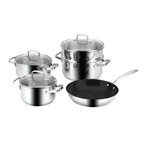 BỘ NỒI 3 ĐÁY INOX 304 EUROSUN MC1702-HARMONY