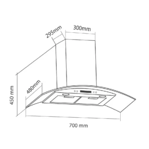 HÚT MÙI 70CM EUROSUN EH-70K15E - 13 1