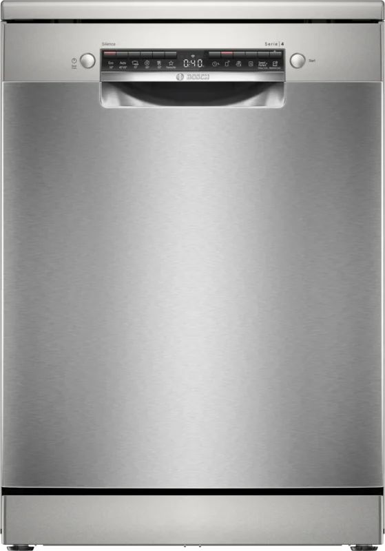 MÁY RỬA CHÉN ĐỘC LẬP BOSCH SERIE 4 SMS4EVI04E HÉ CỬA MODEL 2025