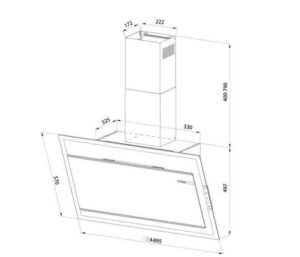 HÚT MÙI GẮN TƯỜNG 90CM EUROSUN EH-90CN78W