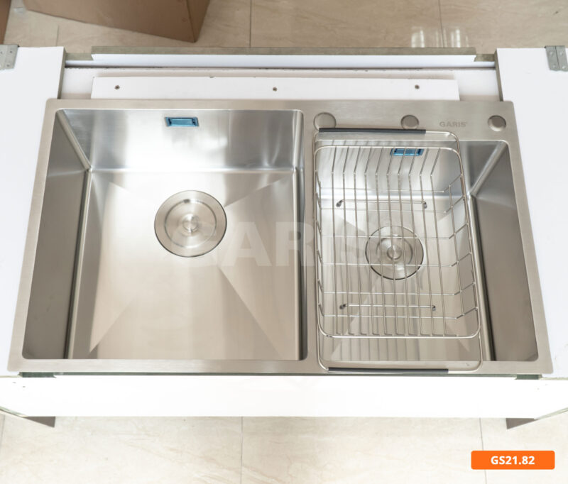 CHẬU RỬA BÁT 2 HỐ GARIS GS21.82