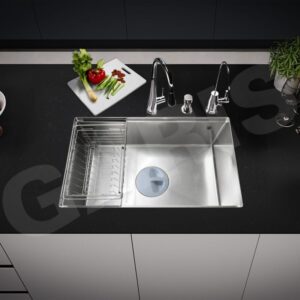 CHẬU RỬA BÁT 1 HỐ GARIS GS11.76D - GS11 76D