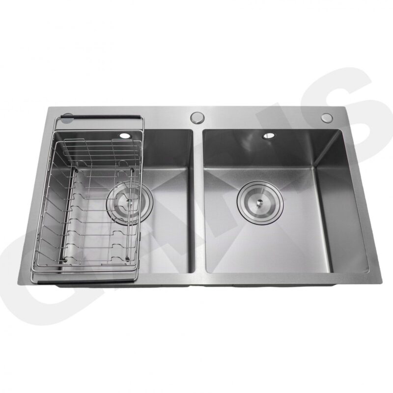 CHẬU RỬA BÁT 2 HỐ GARIS GS23.82