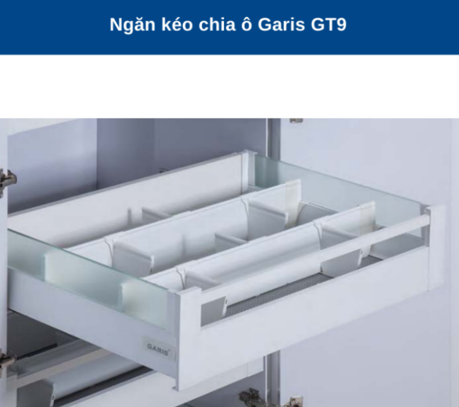 RAY HỘP NGĂN KÉO GARIS GT9