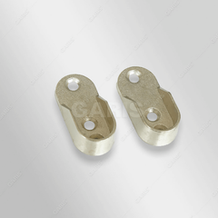 CẶP BAS TREO MÀU NHÔM GARIS GW27.1