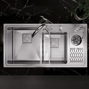 CHẬU RỬA BÁT 2 HỐ GARIS MS22.96