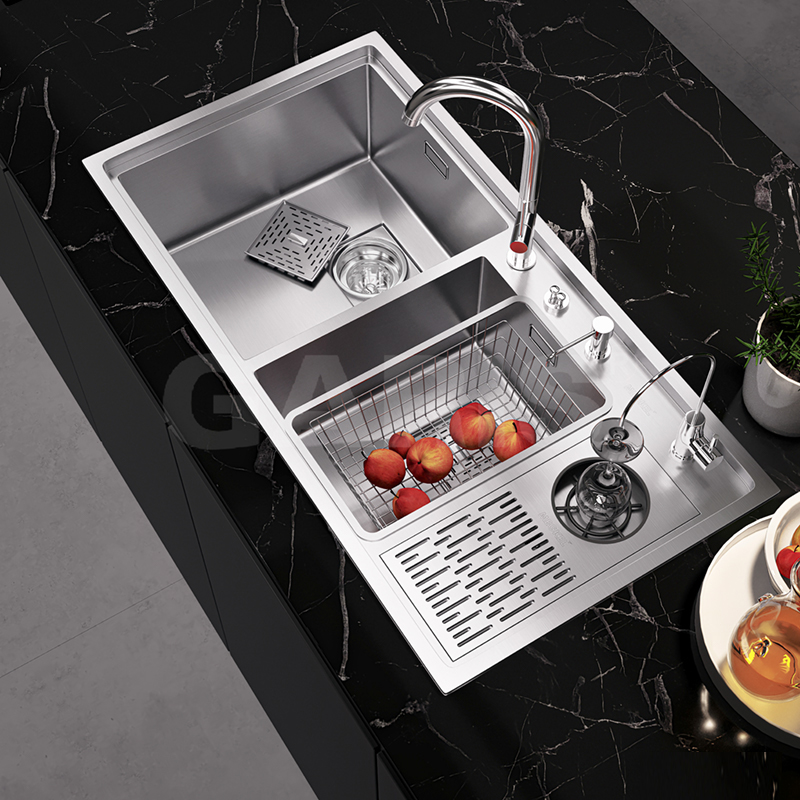 CHẬU RỬA BÁT 2 HỐ GARIS MS22.96