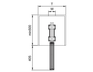 GIÁ TREO MẮC ÁO 8 NÚT GARIS GW16 - kich thuoc gia treo mac ao 8 nut garis gw16