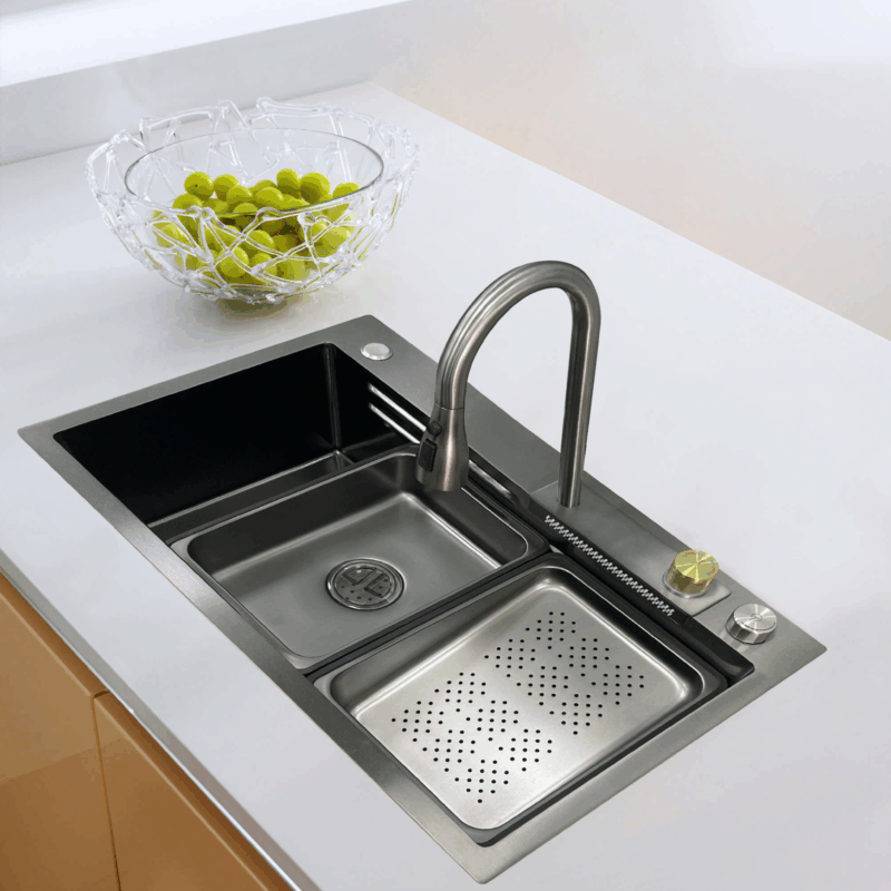 CHẬU RỬA CHÉN MAADELA MDS-7547NBU LECHFALL