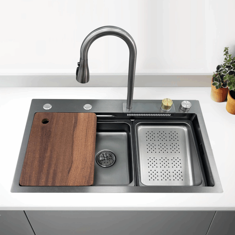 CHẬU RỬA CHÉN MAADELA MDS-7547NBU LECHFALL