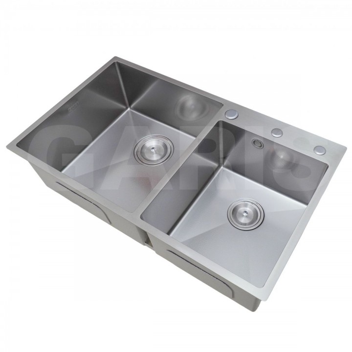 CHẬU RỬA BÁT 2 HỐ GARIS GS21.82