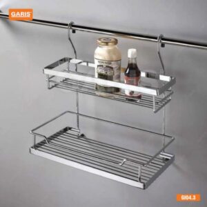 GIÁ TREO GIA VỊ 2 TẦNG GARIS GI04.3