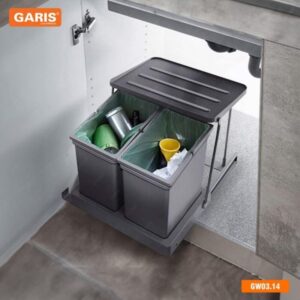 THÙNG RÁC ĐÔI GARIS GW03.14