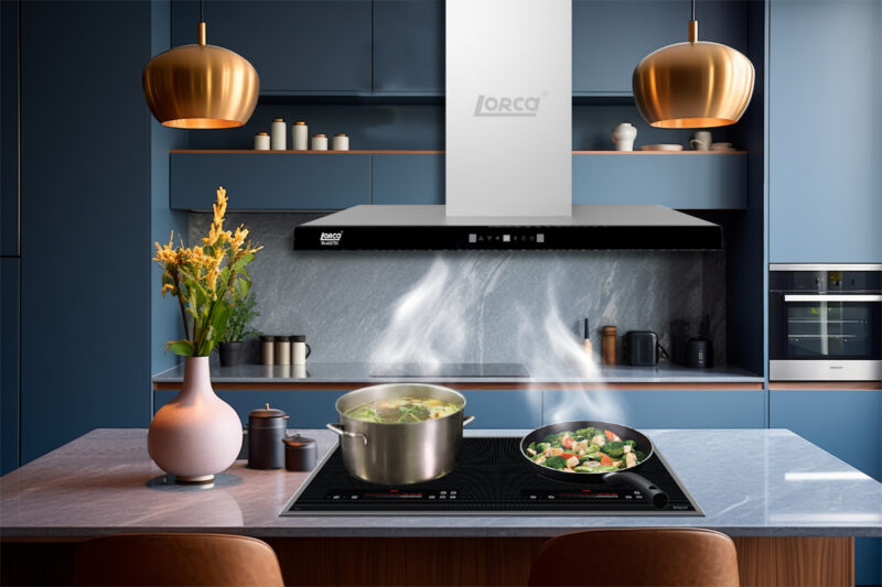 HÌNH ẢNH THỰC TẾ CỦA MÁY HÚT MÙI TREO TƯỜNG LORCA TA-6007EC-70CM