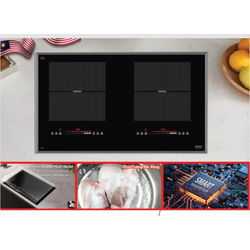 BẾP TỪ ĐÔI LORCA LCI-81805 PRO