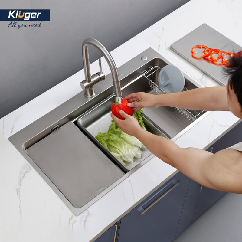 CHẬU RỬA BÁT KLUGER KF8850FS PLUS