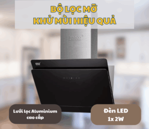 MÁY HÚT MÙI TREO TƯỜNG LORCA TA-6779C-70CM - Lorca TA 6779C 70cm 6