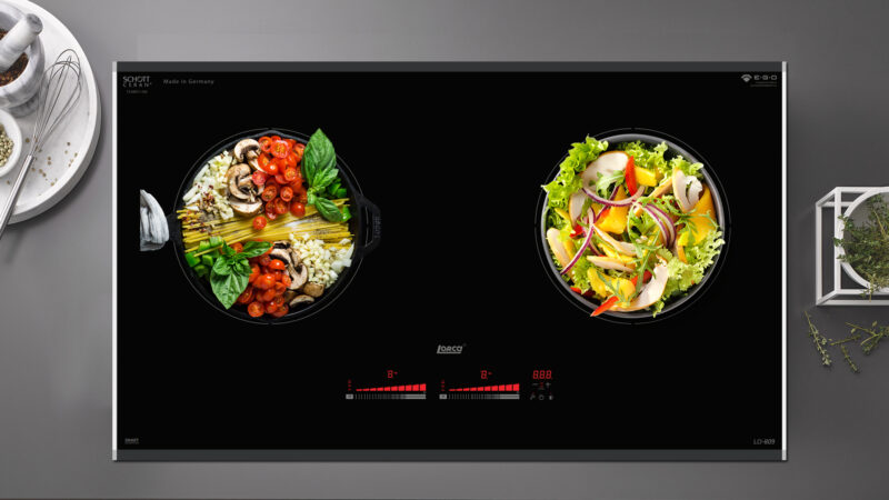 BẾP TỪ ĐÔI LORCA LCI-809 PRO