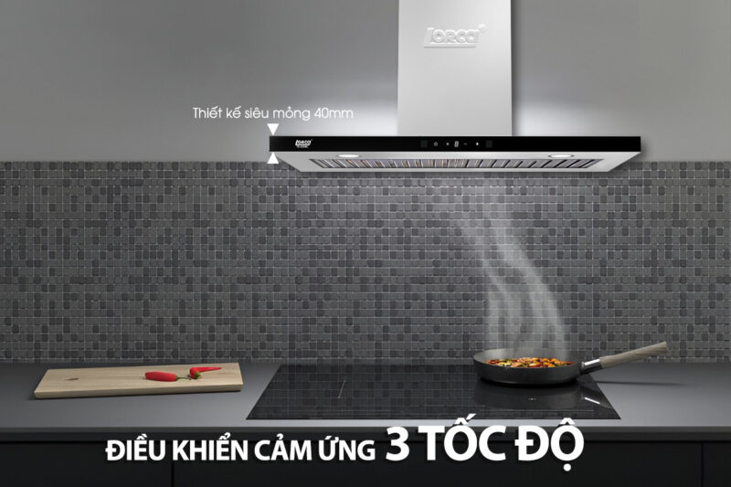 MÁY HÚT MÙI TREO TƯỜNG LORCA TA-3509C-70CM