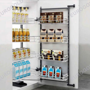 TỦ ĐỒ KHÔ 4 TẦNG CÁNH MỞ EUROGOLD EKD12445